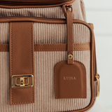 Mochila Maternidade Avelã | Coleção Alba