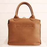 Bolsa Maternidade Mini Lyra Caramelo — Coleção Clássicos