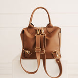 Bolsa Maternidade Mini Lyra Caramelo — Coleção Clássicos