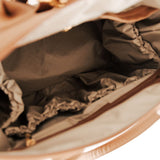 Bolsa Maternidade Mini Lyra Caramelo — Coleção Clássicos
