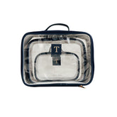 Kit Cristal Organizador Maternidade Azul Marinho — Coleção Clássicos