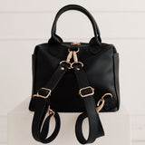 Bolsa Maternidade Mini Lyra Preto - Coleção Clássicos