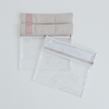 Kit Saquinhos Maternidade Personalizado Linho cru com Rose | Coleção Elegance
