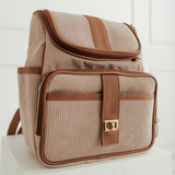 Mochila Maternidade Avelã | Coleção Alba