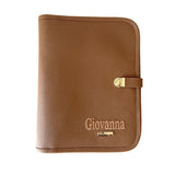Porta Documento de Gestante Personalizado Caramelo