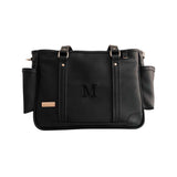 Bolsa Mini Lumy Maternidade Personalizada Preta — Coleção Clássicos