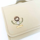 Trocador Deluxe Portátil Marfim — Bordado de São José