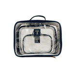 Kit Cristal Organizador Maternidade Azul Marinho — Coleção Clássicos