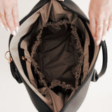 Bolsa Maternidade Mini Lyra Preto - Coleção Clássicos