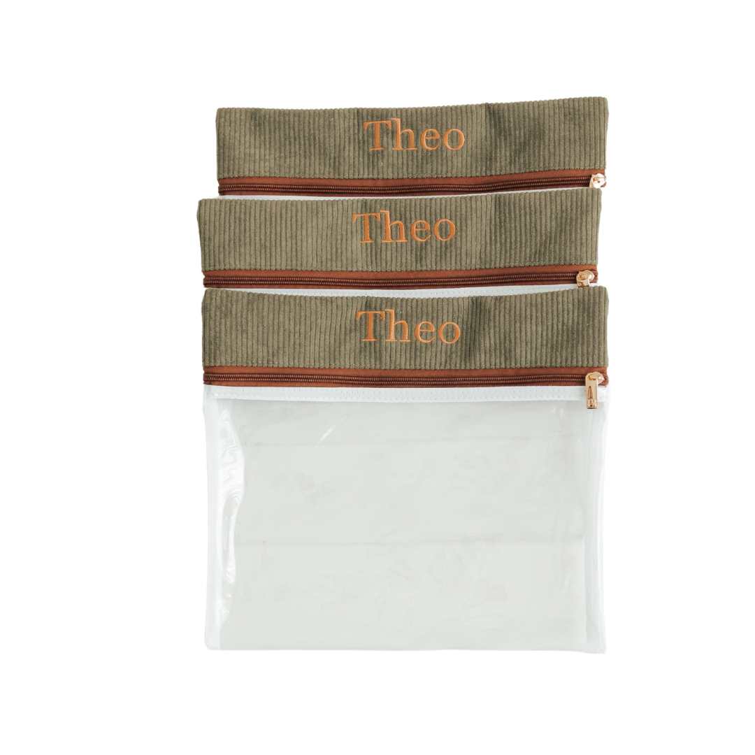 Kit de Saquinhos Maternidade Oliva | Coleção Alba