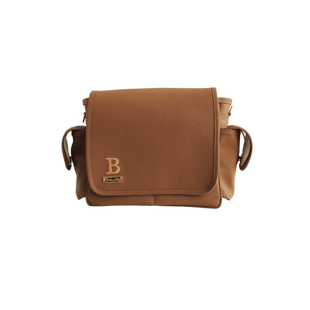 Bolsa Maternidade Ombro Personalizada Caramelo | Coleção Clássicos