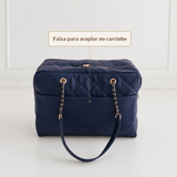 Mala de Mão Donna - Azul Marinho